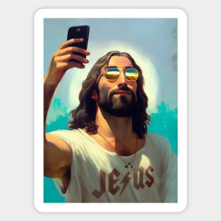 I Am Jesus Sticker